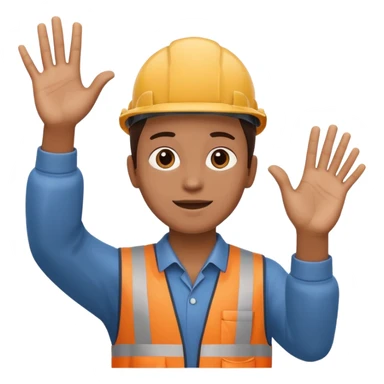 offer with an  worker sticker