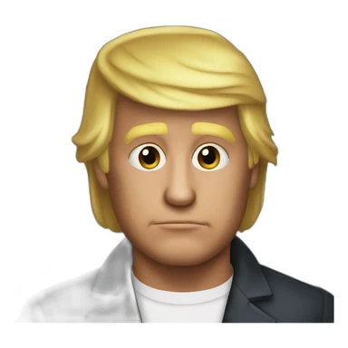 trump mugshot sticker
