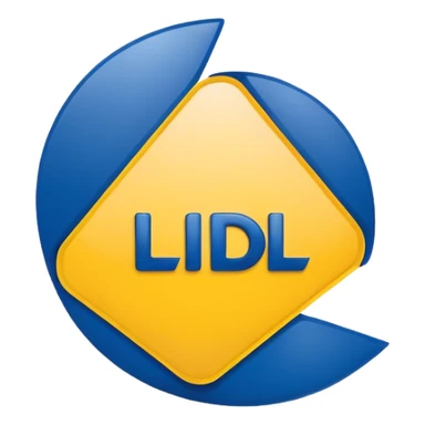 Lidl logo sticker