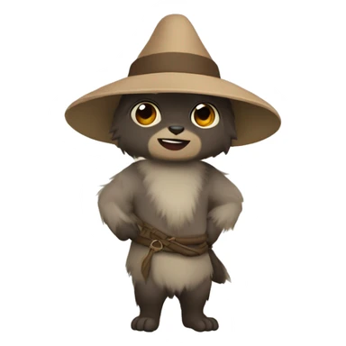 mapache morad sticker