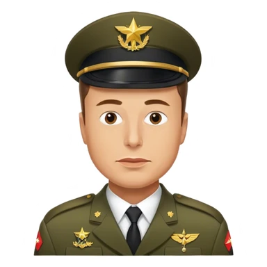un soldat elon musk sticker