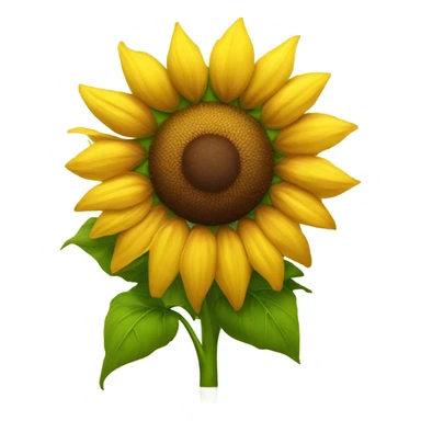 sunflower on a field sticker