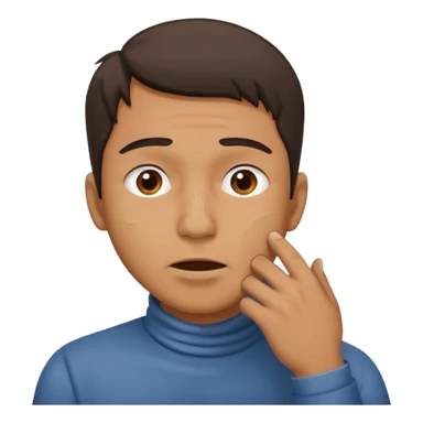 Man with Hand around throat sticker