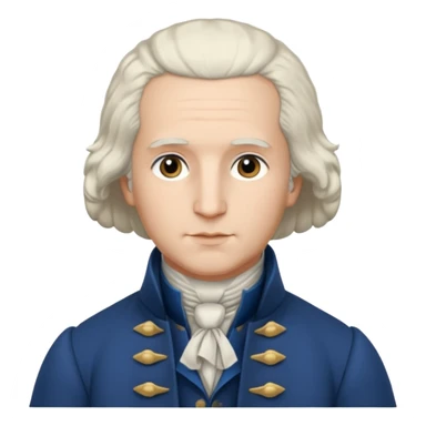 young george washington sticker