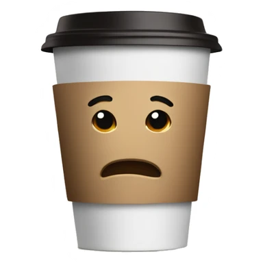 Starbucks cup coffee sticker