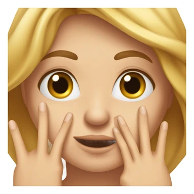 gratter avant bras de manière paniquer  sticker