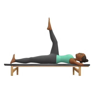Woman doing pilates sticker