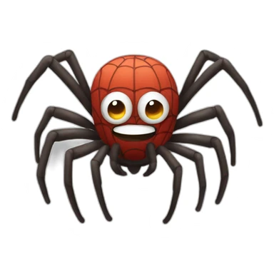 fun spider sticker