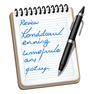 simple review sticker