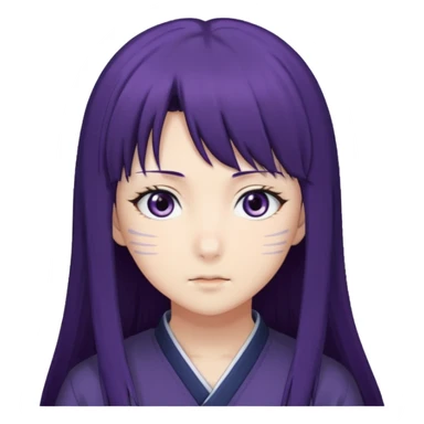 Hinata hyuga sticker