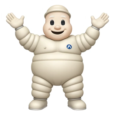 michelin mascot sticker