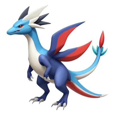 Silvally-Nargacuga-Latios-Latias-Salandit-Pokémon-Fakémon-fusion-animal-hybrid-creature sticker