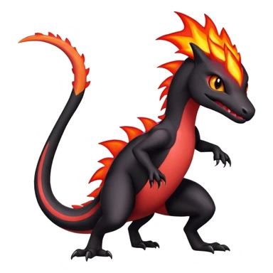 Salandit-Salazzle-Litten-Hybrid (Full body) sticker