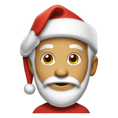 Christmas Santa claus sticker