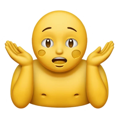 Create an emoji choking with hands sticker