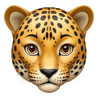 A high-resolution photo-realistic digital illustration of a young jaguar, chest upward A high-resolution, photo-realistic digital illustration of a majestic young jaguar sticker
