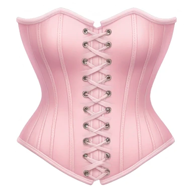Pastel pink corset  sticker