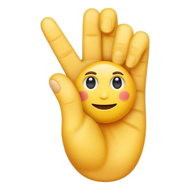 Emoji holding up the middle finger sticker
