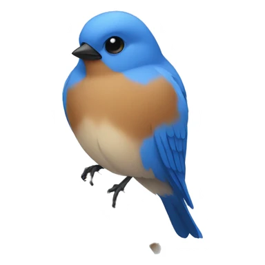 Bluebird sticker