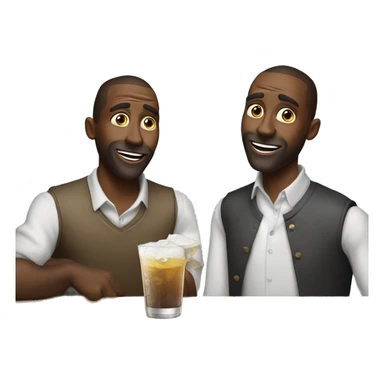 pointer brothers (instagram: @thepointer brothers) famous look at your buddy face. we defffinately shouldn’t drink all day (emoji)  sticker