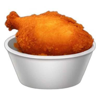 fried chicken sweet potato sticker