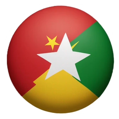 kurdistan flag with black on top red at bottom with sun in the middle  sticker