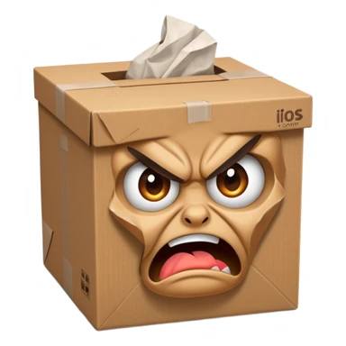 ungry box sticker