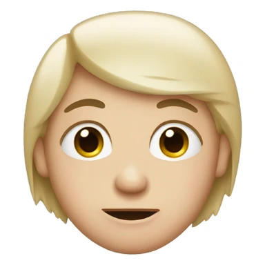 i don’t care face sticker