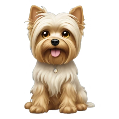 Dog Yorkshire mini  sticker