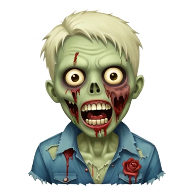 Zombie singer  sticker