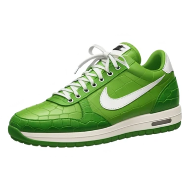 Cocodrilo con zapatillas Nike sticker