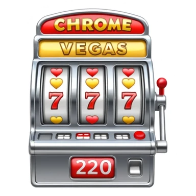Slot machine, las vegas sticker