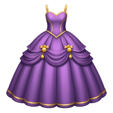 Ball gown sticker