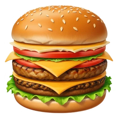 turkey next to a burger sticker