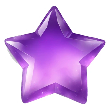 amethyst star gem sticker