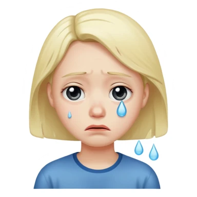 Crying meme sticker