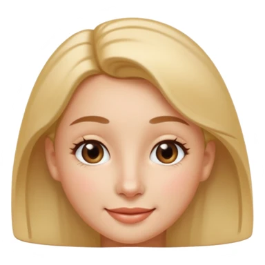 A 3D cartoon woman’s face close-up showing a small shiny nose pin, soft skin tone, gentle smile, smooth lighting, realistic Memoji-style. sticker
