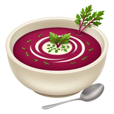 soup from beetroot sticker