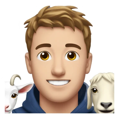 Mrbeast and goats sticker