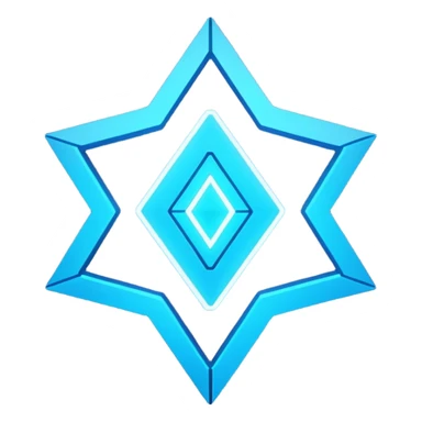 neon cyberpunk-themed icon representing insight sticker