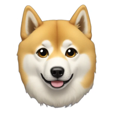 Doge gojo hair jjk sticker