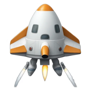reporting spaceship launch sticker