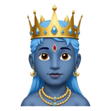 Krishna sticker