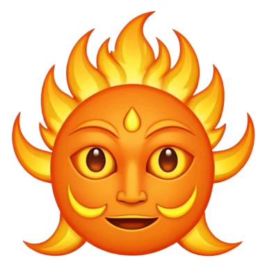ohm fire face id sticker