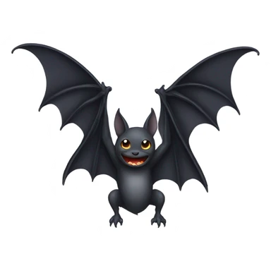Bat with dragon wings sticker
