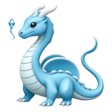Amaura-Dragonair-Pokémon (full body) sticker