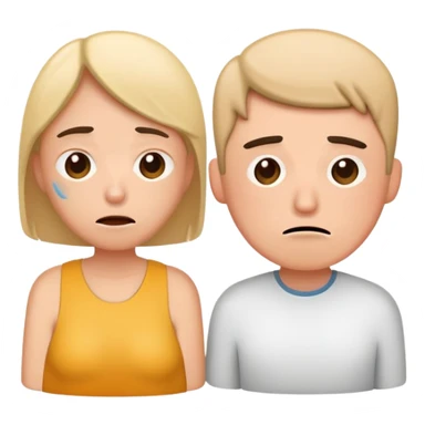 2 Humans no energy low batterie sticker