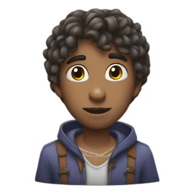 Coeur bisous sticker