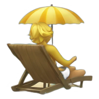 Waves relaxing sticker