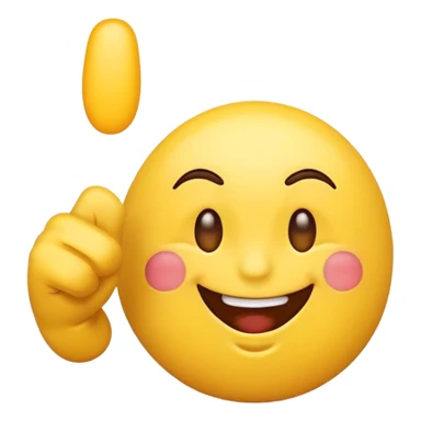 Smiling Emoji Throwing up middle finger sticker
